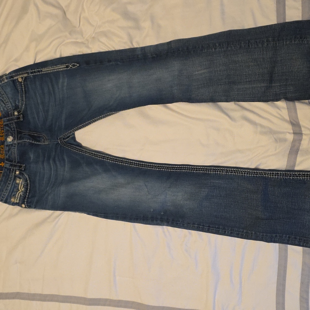 Rock Revival Ashley Boot Cut Womens Jeans Size 29